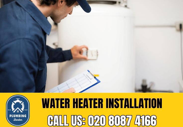 water heater installation Fulham